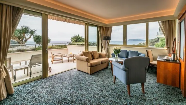 Deluxe Süit, 1 Yatak Odası, Balkon, Deniz Manzaralı