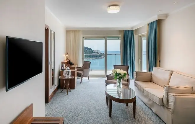 Deluxe Süit, 1 Yatak Odası, Balkon, Deniz Manzaralı