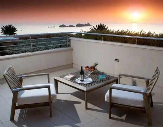 Deluxe Süit, 1 Yatak Odası, Balkon, Deniz Manzaralı