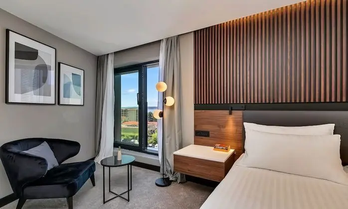 Standard Tek Büyük veya İki Ayrı Yataklı Oda (French balcony)