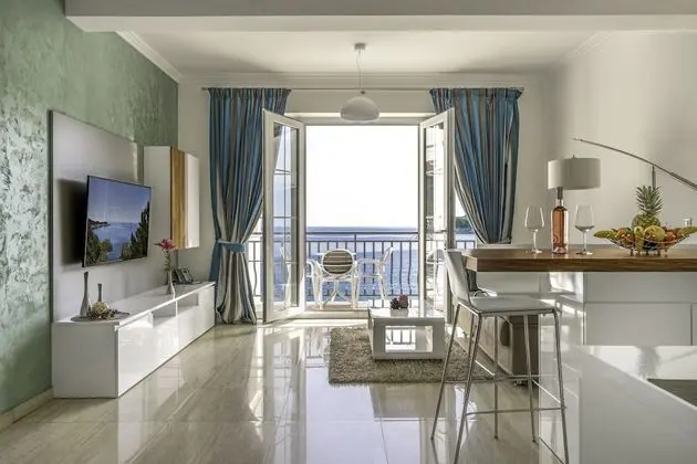 Superior Apart Daire, 1 Yatak Odası, Balkon, Deniz Manzaralı