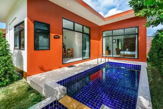 Design Villa, 1 Yatak Odası, Kişiye Özel Havuzlu, Havuz Manzaralı