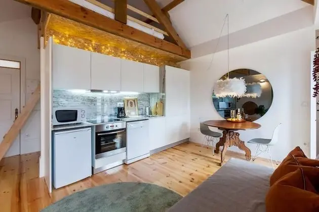 Stüdyo, Balkon, Bahçe Manzaralı (Mezzanine)