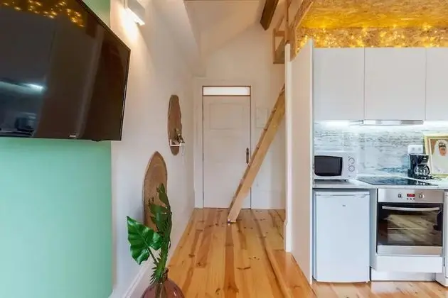 Stüdyo, Balkon, Bahçe Manzaralı (Mezzanine)