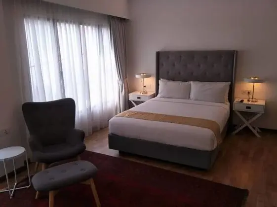 Deluxe Oda, 1 Büyük (Queen) Boy Yatak, Şehir Manzaralı
