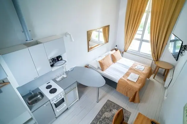 Panoramic Tek Büyük veya İki Ayrı Yataklı Oda