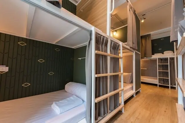 Bed in 10-Bed Mixed  Dormitory Room
