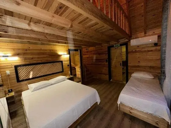 Jakuzili Bungalow , Dağ Manzaralı, Jakuzili (2 Kişilik)