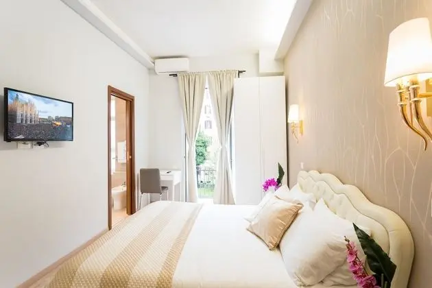 Deluxe Tek Büyük Yataklı Oda, 1 Yatak Odası, Avlu Manzaralı