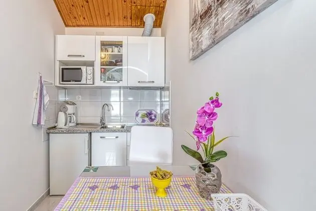 Standard Stüdyo, 1 Çift Kişilik Yatak, Deniz Manzaralı, Bahçeli (Brač Island Studio Mladineo A2)