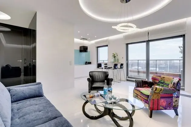 Exclusive Apart Daire, 1 En Büyük (King) Boy Yatak ve Çekyat, Sigara İçilmez, Nehir Manzaralı