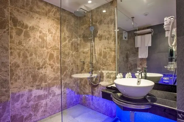 Deluxe Tek Büyük Yataklı Oda, 1 Büyük (Queen) Boy Yatak, Sigara İçilebilir, Şehir Manzaralı
