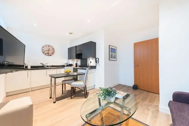 Deluxe Apart Daire, 1 Yatak Odası, Sigara İçilmez, Mutfak