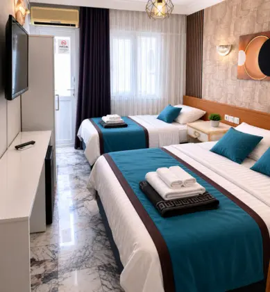Standart Oda,deniz Veya Kara Manzaralı,balkonlu