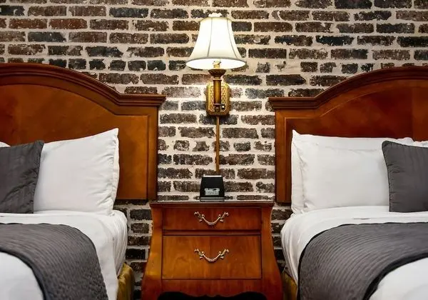 Deluxe Tek Büyük Yataklı Oda, 2 Çift Kişilik Yatak