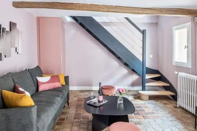 Deluxe Süit, Banyolu/Duşlu, Avlu Manzaralı (Rosé de Saignée)
