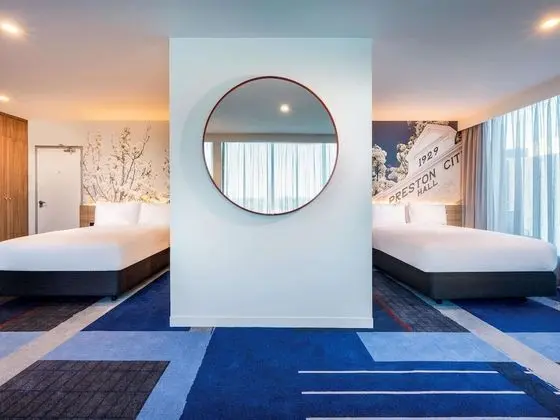 Deluxe Tek Büyük Yataklı Oda, 2 Çift Kişilik Yatak
