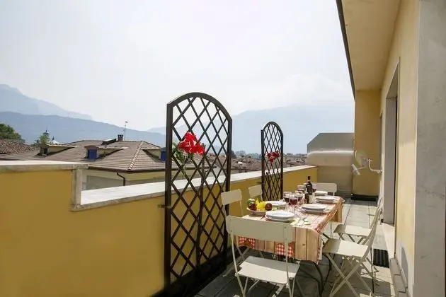 Family Apart Daire, Birden Çok Yatak (Breath of Lake Garda Apartment)