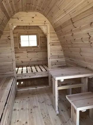 Kulübe, 1 Çift Kişilik Yatak, Sigara İçilmez