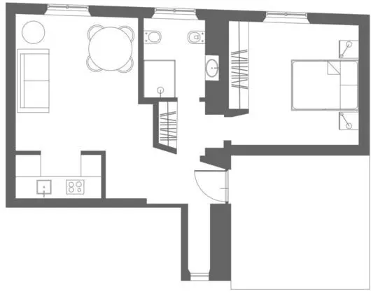Apart Daire (Appartamento 2 people, Viale Piave 37)