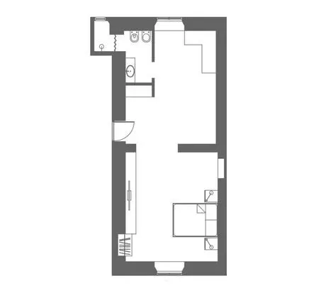 Apart Daire, 1 Büyük (Queen) Boy Yatak (Family Brera)