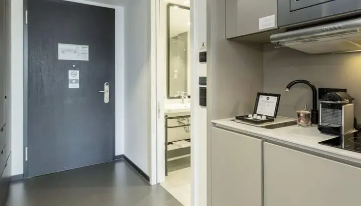 Comfort Stüdyo, 1 Büyük (Queen) Boy Yatak, Sigara İçilmez, Şehir Manzaralı