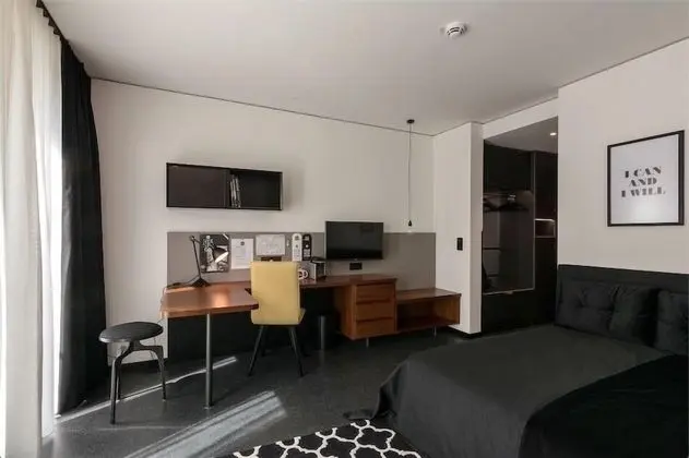 Design Stüdyo Süit, 1 Büyük (Queen) Boy Yatak, Sigara İçilmez, Şehir Manzaralı