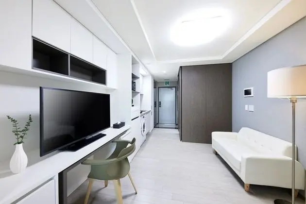 Deluxe Tek Büyük Yataklı Oda, 1 Çift Kişilik Yatak, Deniz Manzaralı