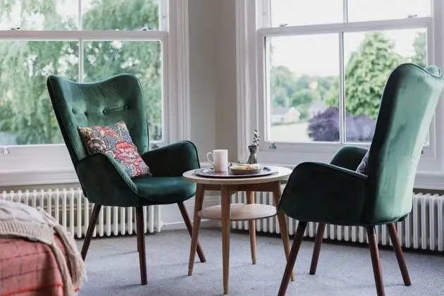 Superior Tek Büyük Yataklı Oda, Banyolu/Duşlu, Bahçe Manzaralı (Welsh Room)