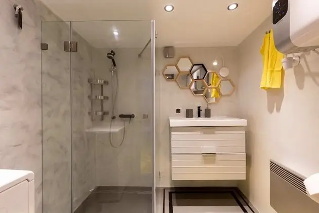 Basic Apart Daire, 1 Çift Kişilik Yatak ve Çekyat