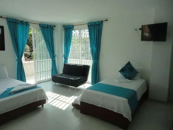 Luxury Dört Kişilik Oda, Balkon