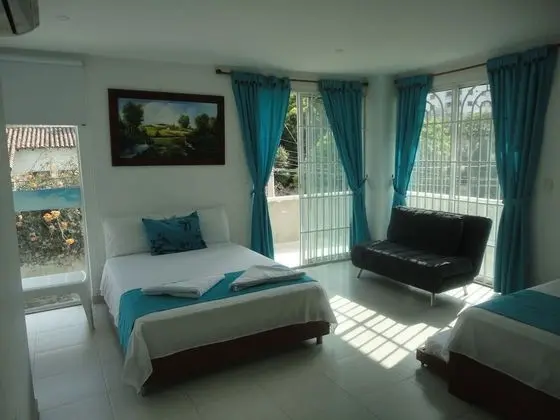 Luxury Dört Kişilik Oda, Balkon