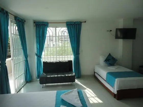 Luxury Dört Kişilik Oda, Balkon