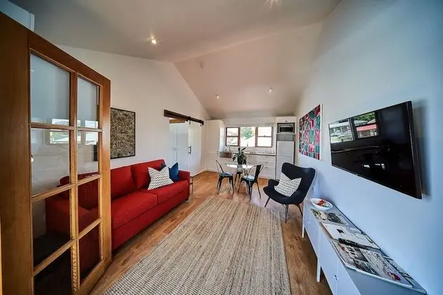 Deluxe Çatı Katı (Loft), 1 Büyük (Queen) Boy Yatak ve Çekyat