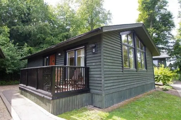 Oda, 2 Yatak Odası, Mutfak, Bahçeli (Woodland Lodge)