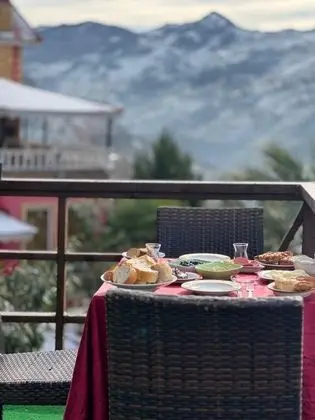 Bungalow, Deniz ve Doğa Manzaralı, Balkonlu
