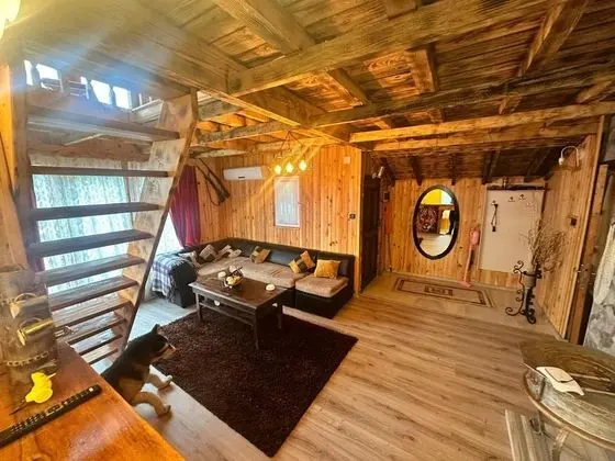 Bungalow, Deniz ve Doğa Manzaralı, Balkonlu