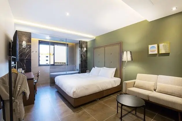 Premium Tek Büyük Yataklı Oda, Sigara İçilmez (with Spa)