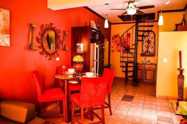 Deluxe Apart Daire, 1 Yatak Odası, Buzdolabı ve Mikrodalga, Havuz Manzaralı