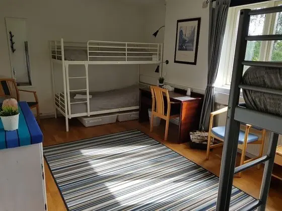Dört Kişilik Oda, Ortak Banyo, Bahçe Manzaralı (Annexet)