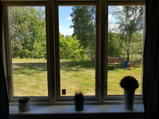 Dört Kişilik Oda, Ortak Banyo, Bahçe Manzaralı (Annexet)