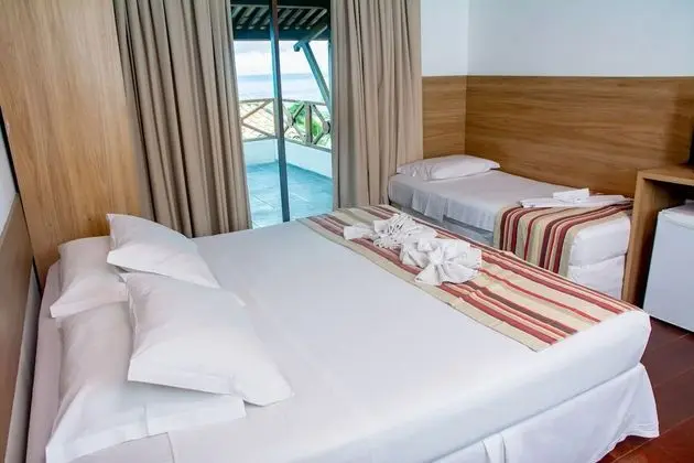 Deluxe Tek Büyük veya İki Ayrı Yataklı Oda, 1 Çift Kişilik veya 2 Tek Kişilik Yatak, Plaj Manzaralı