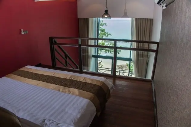 Romantic Çatı Katı (Loft), 1 Çift Kişilik Yatak, Deniz Manzaralı, Köşe
