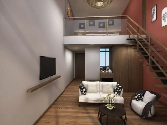 Romantic Çatı Katı (Loft), 1 Çift Kişilik Yatak, Deniz Manzaralı, Köşe