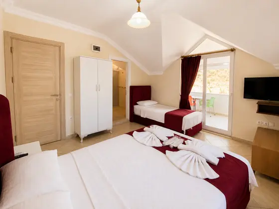 Aile Odası, Orman Manzaralı, Balkonlu
