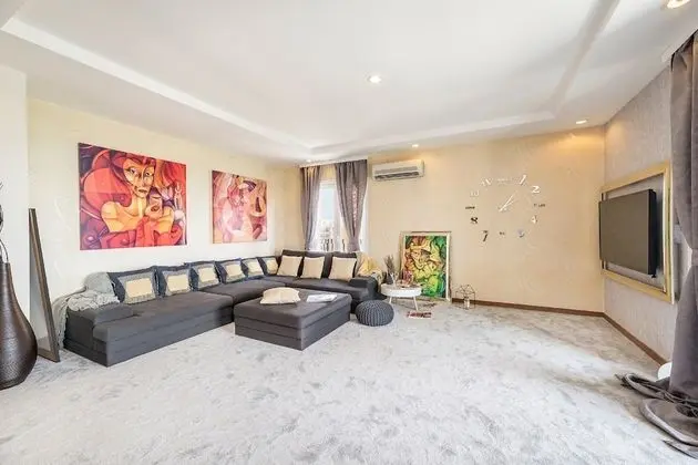 Deluxe Apart Daire, 2 Yatak Odası, Balkon, Havuz Manzaralı