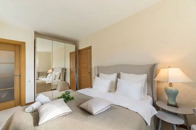 Deluxe Apart Daire, 2 Yatak Odası, Balkon, Havuz Manzaralı