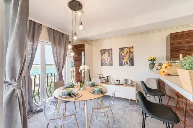 Deluxe Apart Daire, 2 Yatak Odası, Balkon, Havuz Manzaralı
