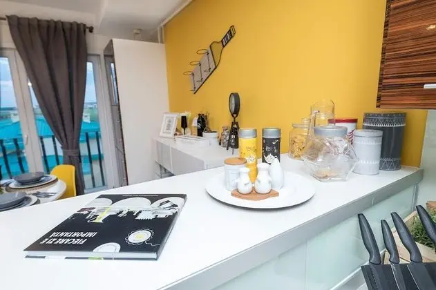 Deluxe Apart Daire, 2 Yatak Odası, Havuz Kullanımı, Havuz Manzaralı