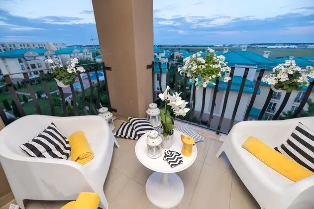 Deluxe Apart Daire, 2 Yatak Odası, Havuz Kullanımı, Havuz Manzaralı